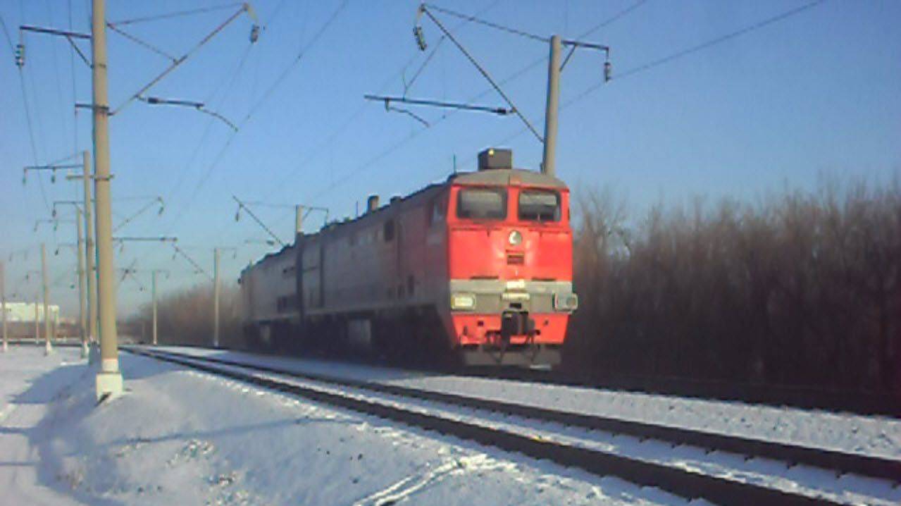 Тепловоз 2ТЭ10М-2618. Резервом.