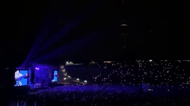 Depeche Mode 20.06.23 München mit Blitz und Donner enjoy the silence