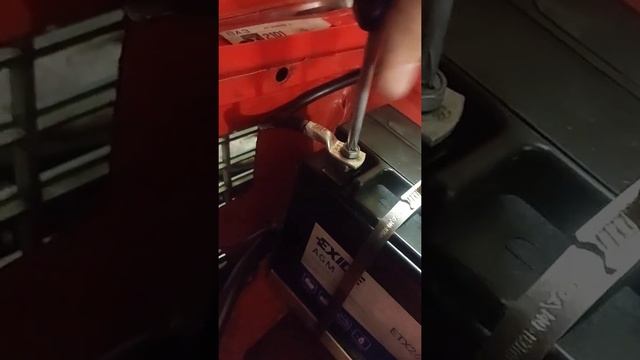 Мото аккумулятор на Авто. Запуск после зимнего простоя.