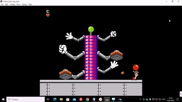 Чип и Дейл - Dendy продолжаю прохождение