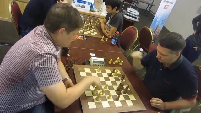 chess blitz GM Krjakvin   GM Novik