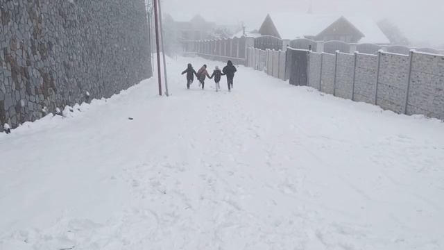 Гурзуф. Зима пришла . Февраль 2025.