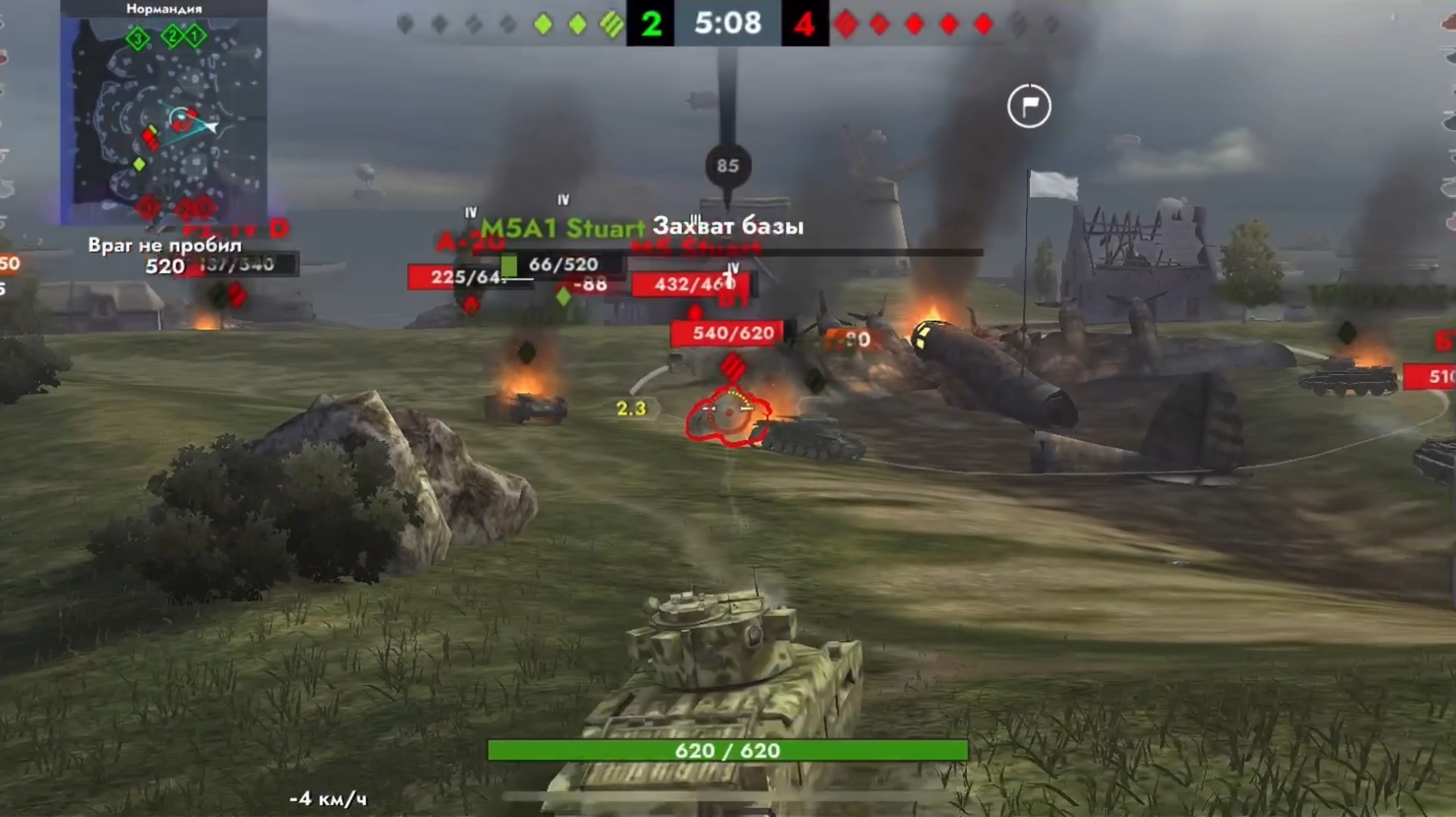 Tanks Blitz стальная стена Матильда крушит.