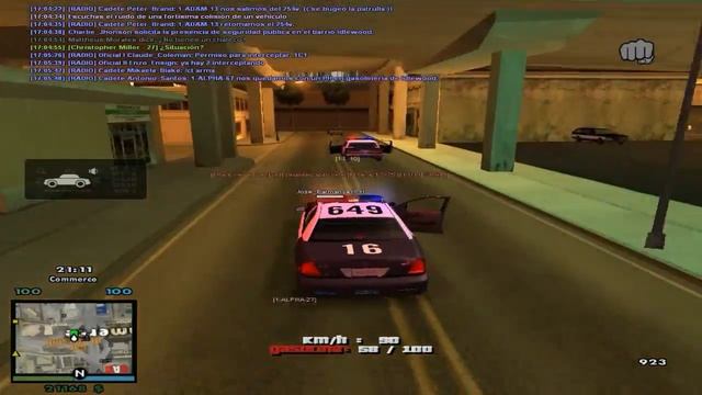 [LS-RP.es] Persecución #1 | LSPD | Windsor blanco.