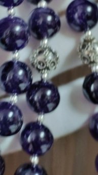 Четки из аметиста Amethyst 33