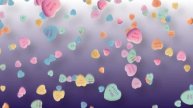 Free Valentine's Day Background - Candy Hearts