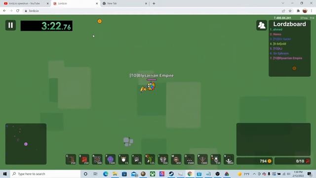 Lordz.io Speedrun 6:40 WR