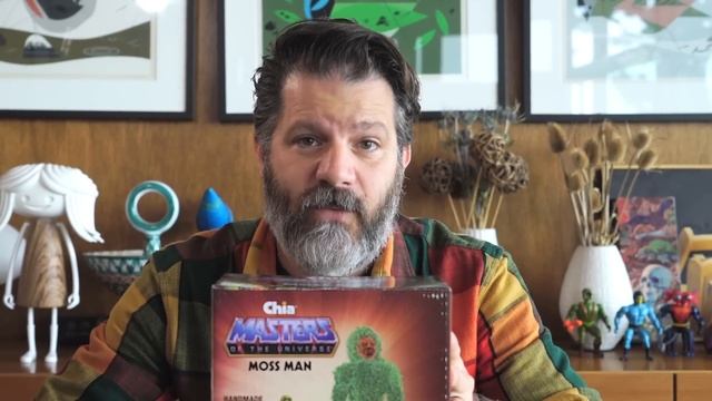 Chia Pet Moss Man Commercial