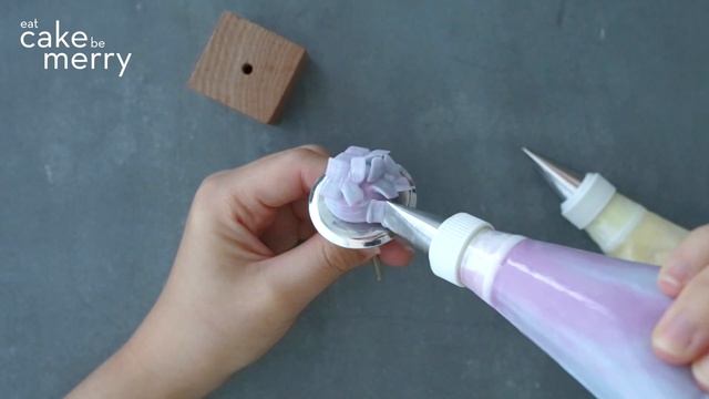 How to Pipe a Buttercream Flower: Hydrangea