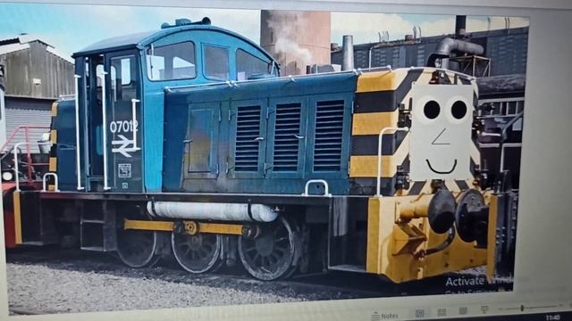 Oscar the Class 07 diesel locomotive