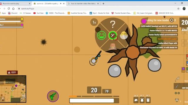 surviv io   2d battle royale game   Google Chrome 2020 06 30 21 59 52
