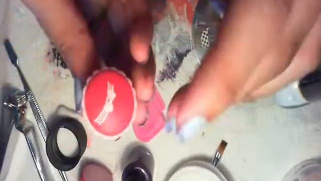 Konad Stamping Nail Art Tutorial - Flower and Bow French Tips Using Plate M56