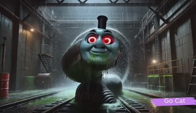 Жуткий паровозик Томас THOMAS.EXE  The Destruction Of Thomas  Story of Transformation