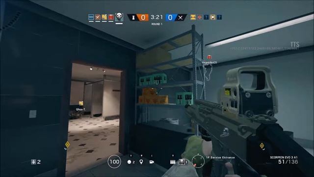 Moments Forts ! Rainbow Six Siege #33 - Les Patterns Expérimentaux (TTS)