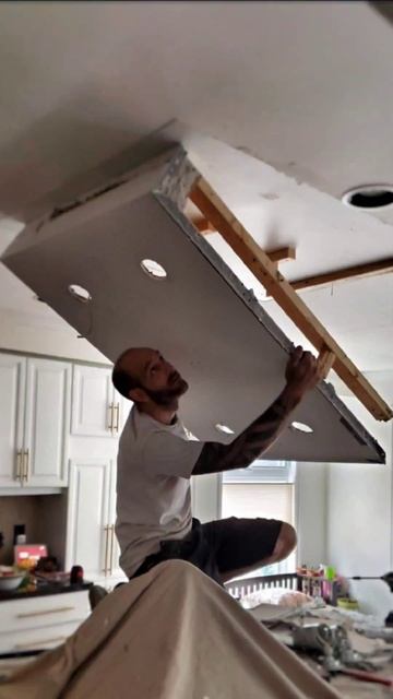 DIY - Kitchen makeover + custom island #diy #shorts #Woodworking #Carpentry #kitchen #howiedewitt