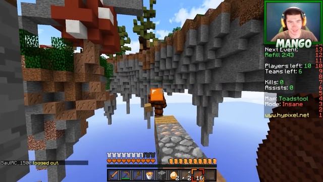 Minecraft - FIVE NIGHTS AT SKYWARS - MANGLE TANGLE?!