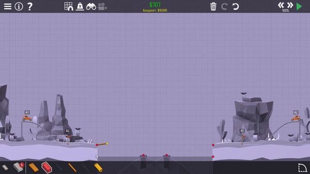 Poly Bridge 2 | Тройное движение #6