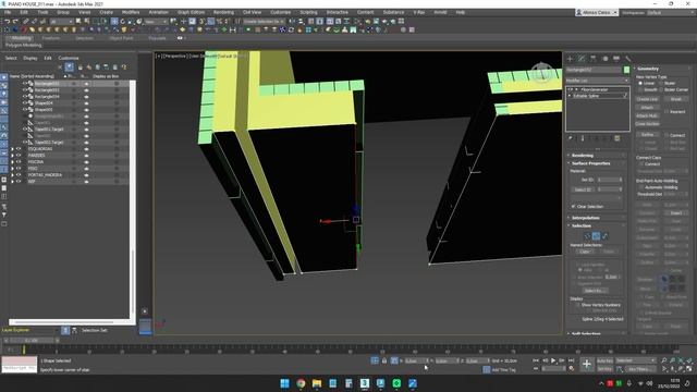 9.3 - Cladding on walls with doors