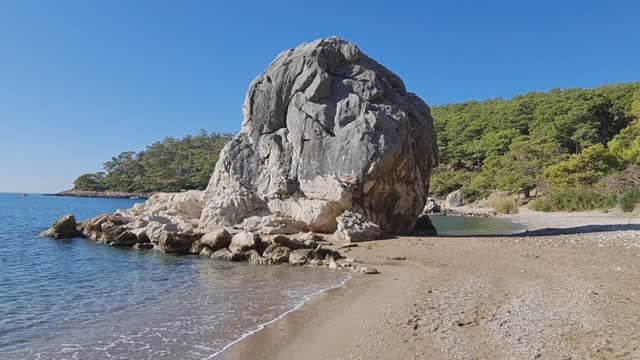 Райское место для отдыха с палаткой в Турции – бухта у поселка Karaöz