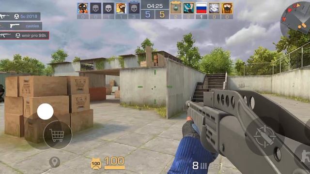 первое видео по стандоффу