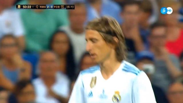 Luka Modric vs Barcelona Home HD 1080i 16 08 2017