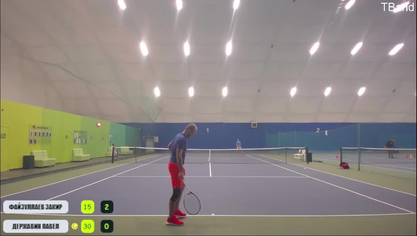 Теннис матч турнир матч  Закир - Павел Турни Я лучший группа А tennis online