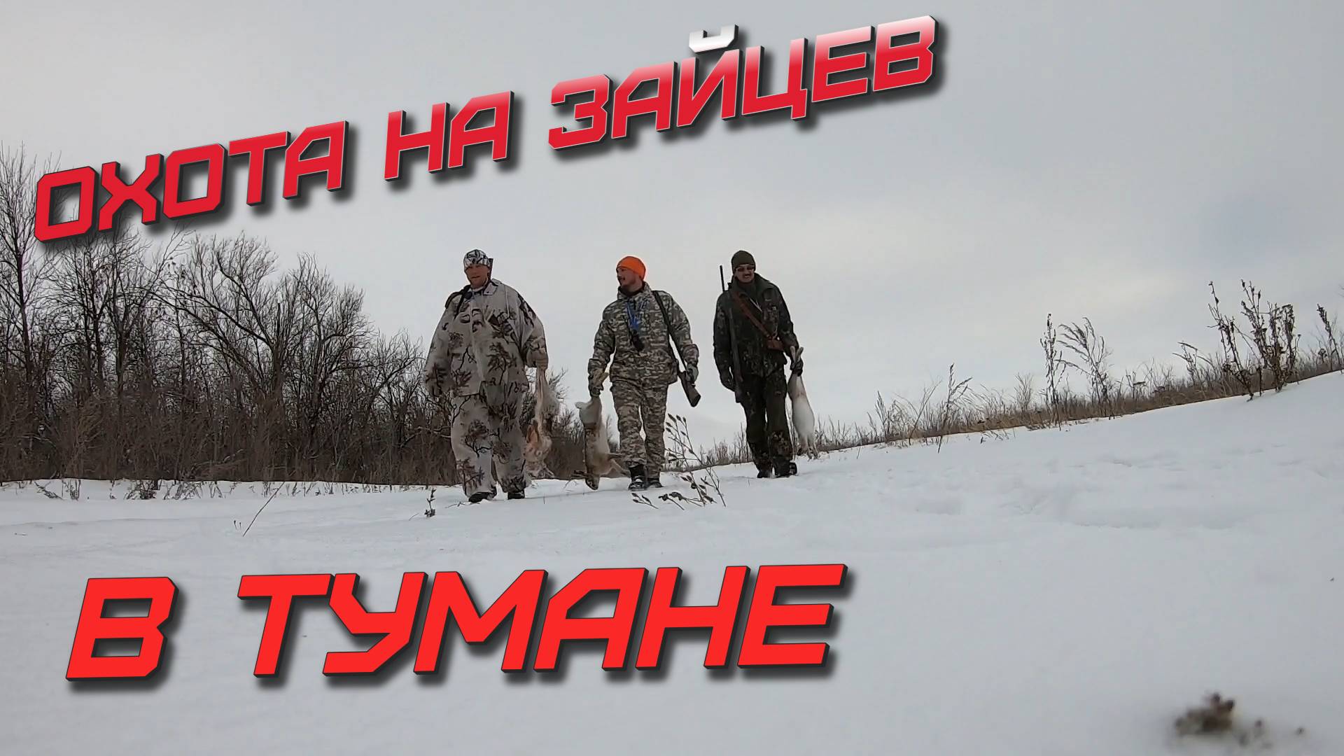 ОХОТА НА ЗАЙЦЕВ В ТУМАНЕ