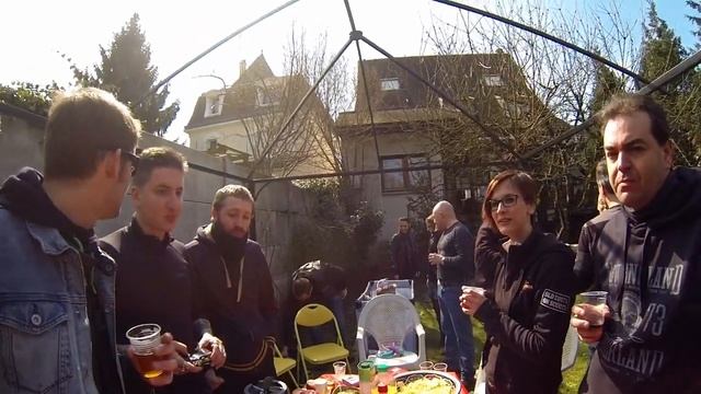 Sportster Club de France (SCF) - Les Ch'tis à Paris - Part 3 - Le barbecue