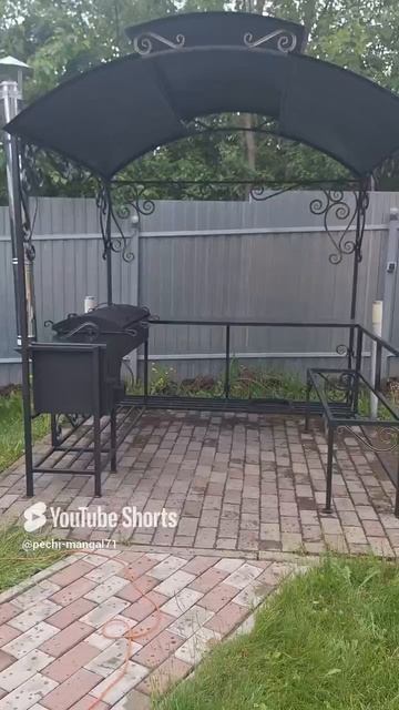 мангальный комплекс-беседка