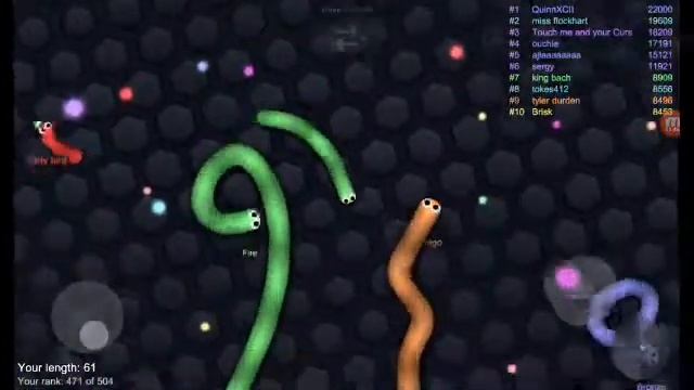 Slither.io я полный нуб