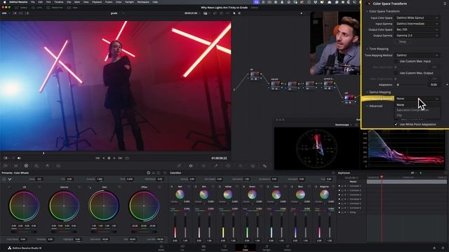 One Click Fix for Neon Lights! (It Feels Like Cheating) DaVinci Resolve 19 Tutorial