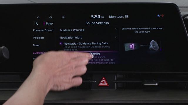 Radio Mode - Sound Settings