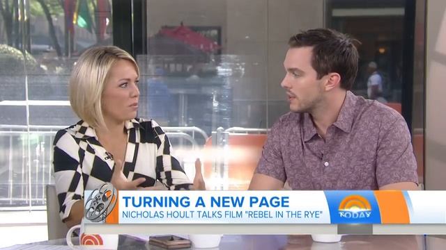 Nicholas Hoult Talks About Playing J.D. Salinger In ‘Rebel In The Rye’ | TODAY