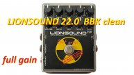 Lionsound 22.0 "Light Angel", BBK, clean channel, gain max