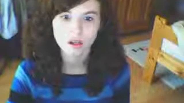 Me singing Ne partez pas sans moi - Celine Dion.