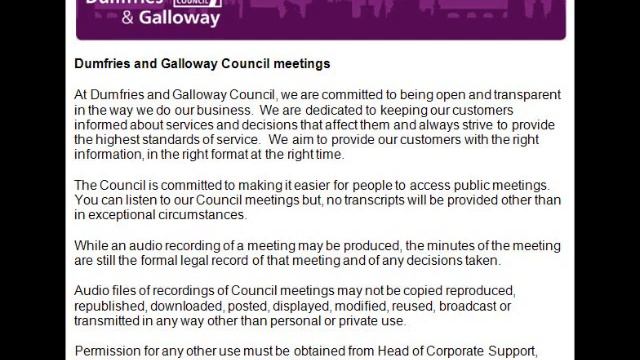 Audio of DG First Management Committee - 25 March 2014