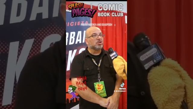 DeadPooh Interviews Fabian Nicieza @ Terrificon 2022 for Splash Pages Podcast..