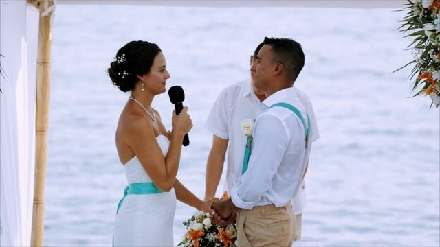 Grand Sirenis Riviera Maya Beach Wedding Highlights | Maria + Alejandro