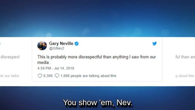 Breaking News,Gary Neville Hits Back At Luka Modric's Crictism Of England With Brilliant Tweet