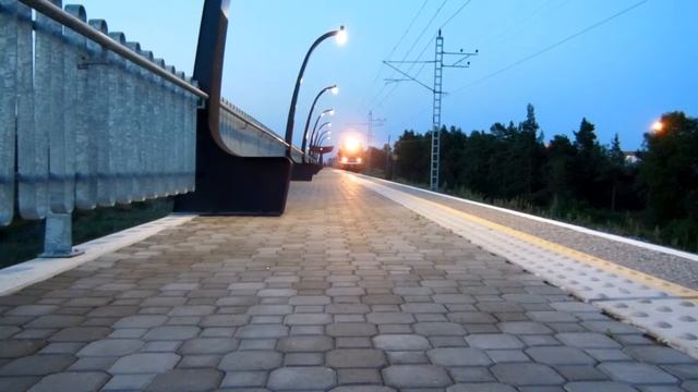 Электропоезд Stadler Flirt 1321 на о.п. Урда