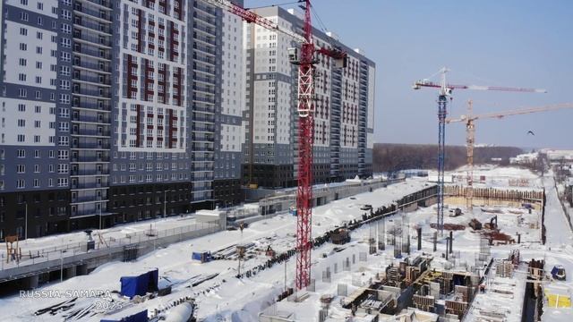 ЖК Зелёный Квартал - город Самара / building a house / Кировский район / Russia