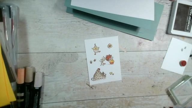 Creating some animal themed cards, using retiring and discounted stamp sets from Stampin' Up!