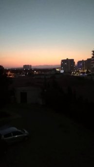 Розовый закат