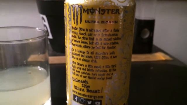 Monster Energy - Ultra Citron Review