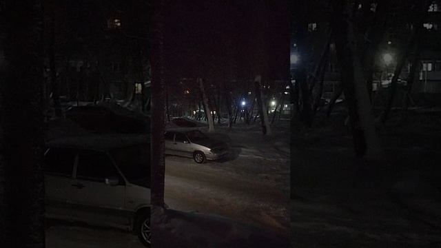 Снежная сказка в Ухте за окном My favorite yard