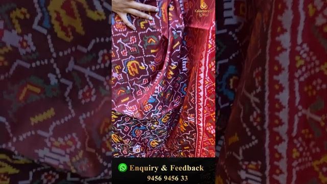 Royale Exclusive Sarees: UPPADA & JAMDANI & PATOLA Saree@ Weavers Price | Offer Valid For 24Hrs Onl
