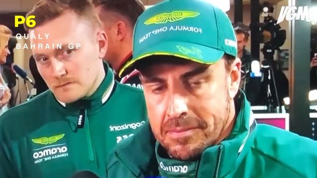 ENTREVISTA FERNANDO ALONSO POST QUALY GP BAHRAIN 2024