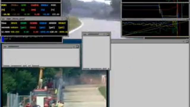 Video of the Ayrton Senna's car accident (processed for the court case)