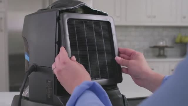 Как заменить HEPA-фильтр на Rainbow SRX