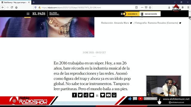 BAD BUNNY: NO vuelvo hacer entrevistas